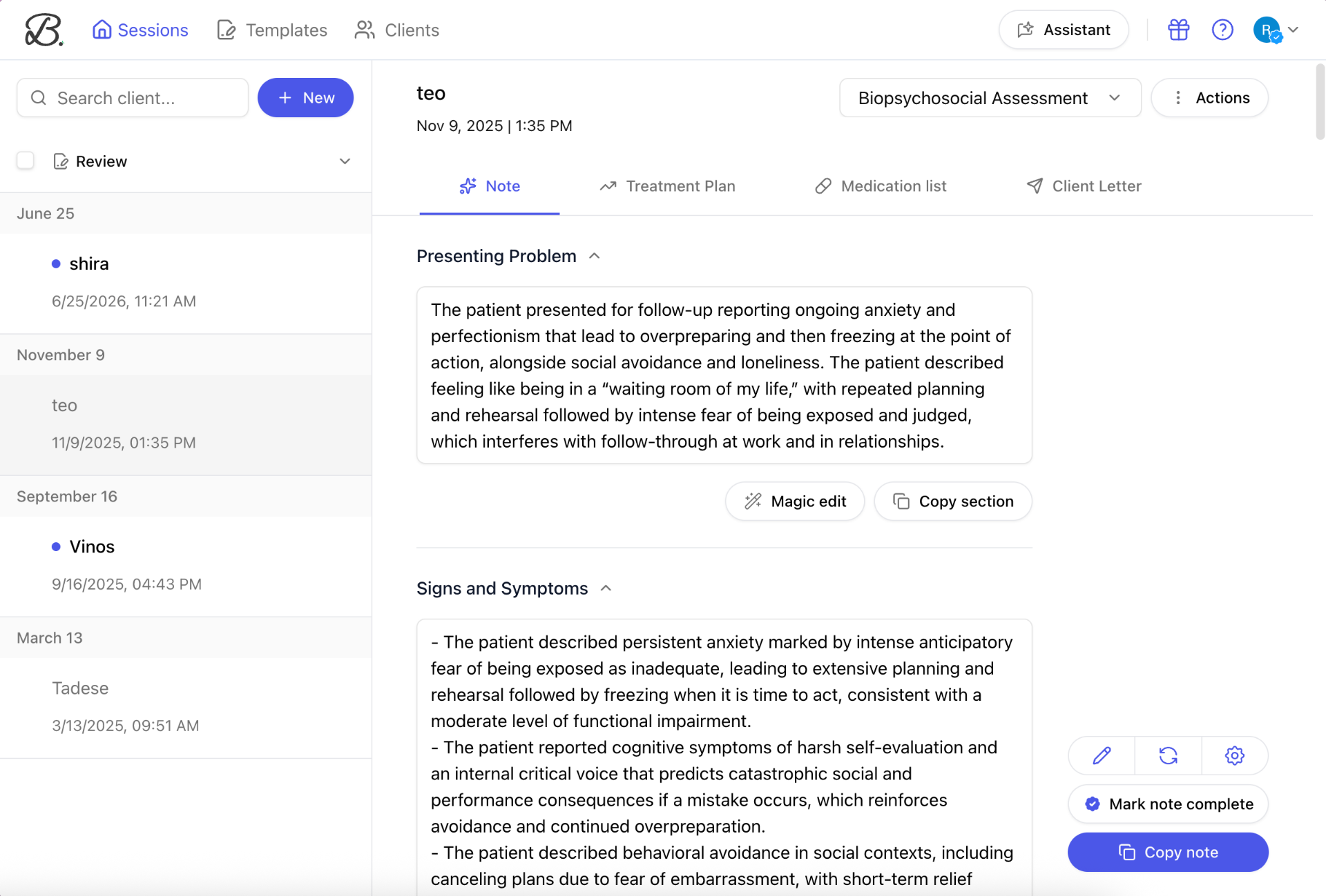 AI-generated note